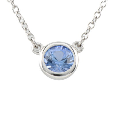 Tiffany & Co. Sapphire By The Yard Pendant