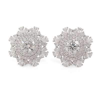 4.77ct Diamond Earrings