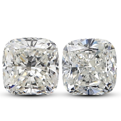 2.01ct Loose Pair of Diamonds GIA H VS1, VS2