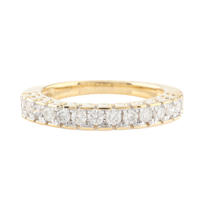 0.50ct Diamond Half Eternity Ring