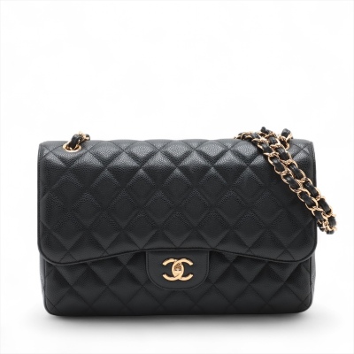 Chanel Large Caviar Double Flap
