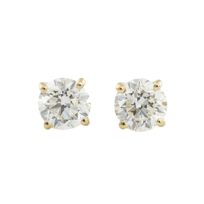 1.00ct Diamond Studs GIA J VVS1