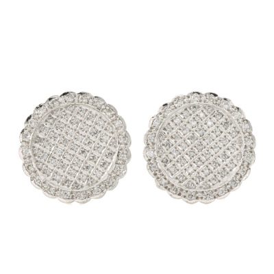2.04ct Diamond Cufflinks