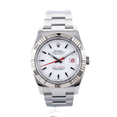 Rolex Datejust Turn-O-Graph Mens Watch 116264