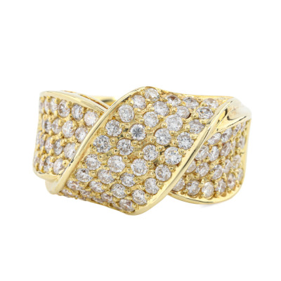 1.60ct Diamond Knot Dress Ring