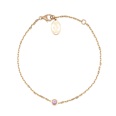 Cartier D Amour Bracelet Pink Sapphire
