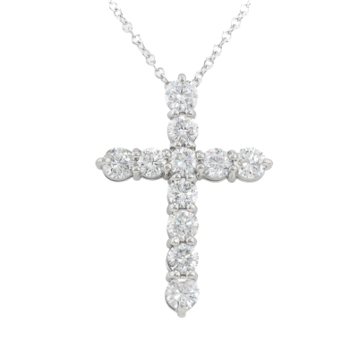 3.00ct Diamond Cross Pendant