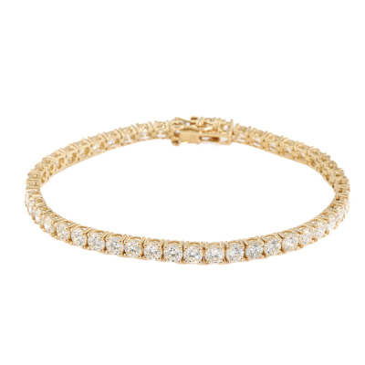 8.80ct Round Diamond Tennis Bracelet