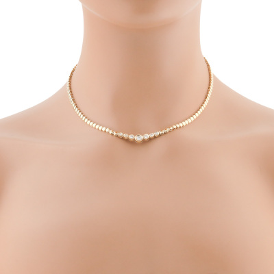 10.00ct Diamond Tennis Necklace