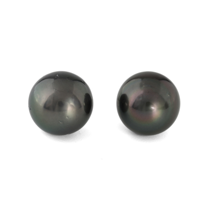 11mm Tahitian Pearl Stud Earrings