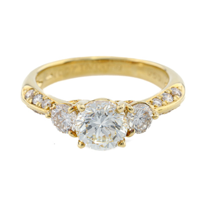 1.00ct Centre Diamond Ring
