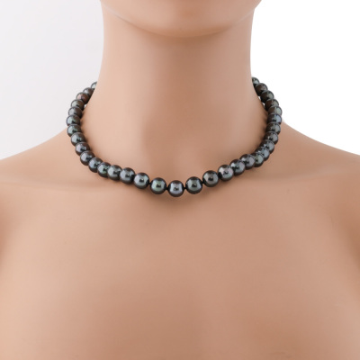 10.5mm -8.00mm Tahitian Pearl Necklace
