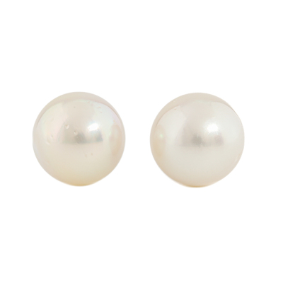 14.5mm-14.8mm Pearl Stud Earrings
