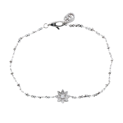 Gucci Flora Diamond Chain Bracelet