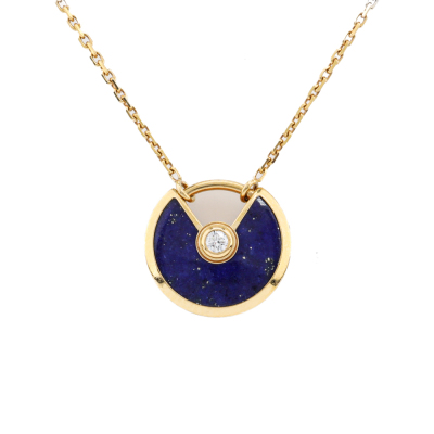 Amulette de Cartier Lapis Lazuli Necklace