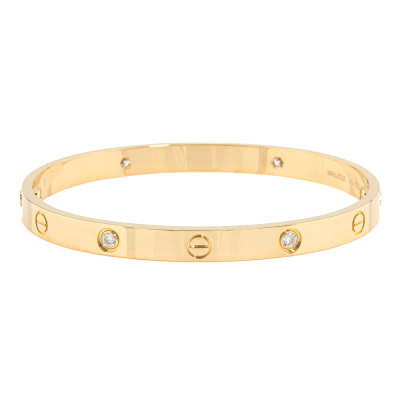 Cartier Love bracelet, 4 Diamonds