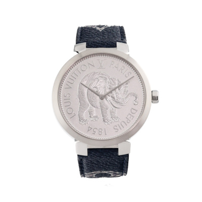 Louis Vuitton Tambour Slim Savannah Watch