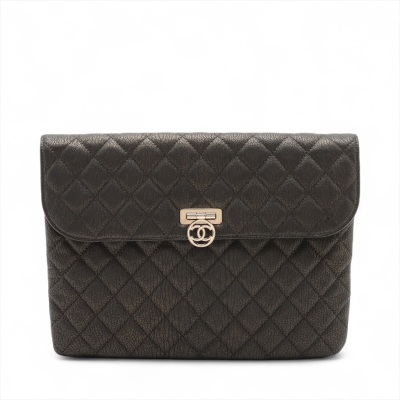 Chanel Golden Class Metallic Pouch