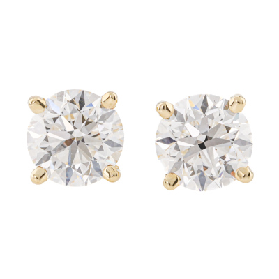 1.00ct Diamond Studs GIA D VS1