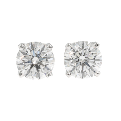 1.41ct Diamond Studs GIA E VS1 & VS2