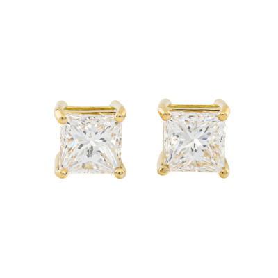 2.02ct Diamond Studs GIA E SI1, E SI2