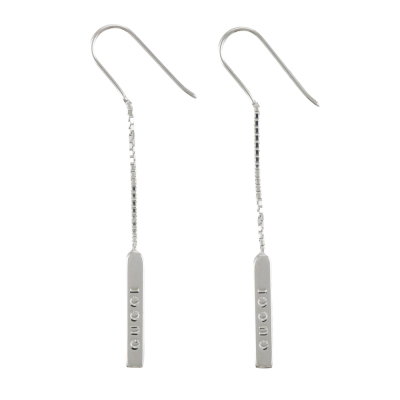 Gucci Link to Love Chain Earrings