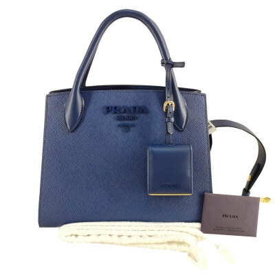 Prada Small Monochrome Top Handle Bag