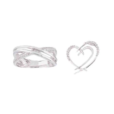 Diamond Ring & Pendant Set
