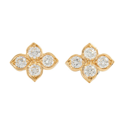 Cartier Hindu Diamond Earrings