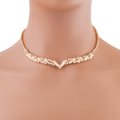8.40ct Diamond Dress Necklace