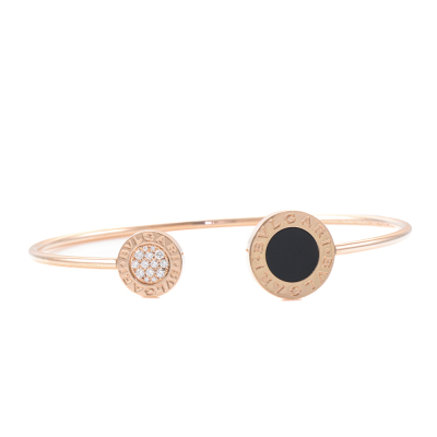 Bvlgari Bvlgari Onyx & Diamond Bracelet