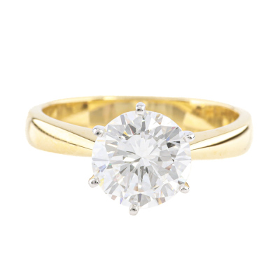 2.01CT Loose Diamond F VS1