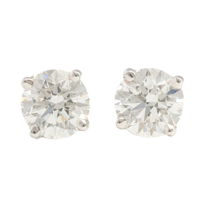 1.00ct Diamond Studs GIA D VS1