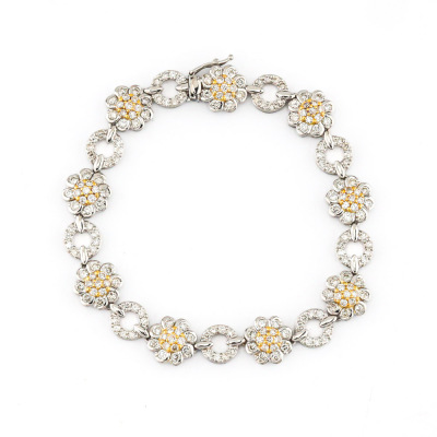 3.86ct Diamond Bracelet