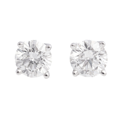1.03ct Diamond Studs GIA E IF