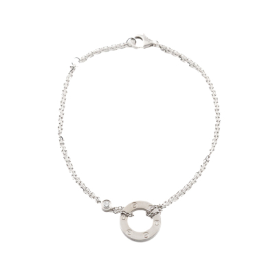 Cartier Love Diamond bracelet on Chain