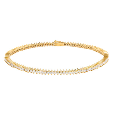2.19ct Diamond Tennis Bracelet