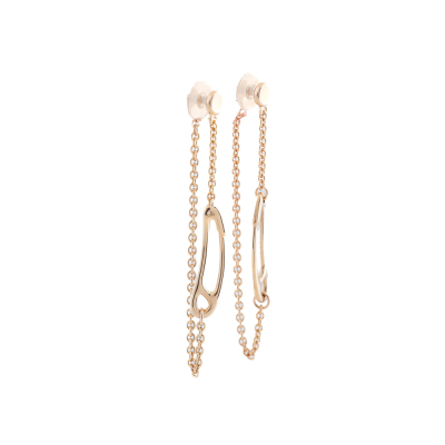 Hermes Chaine d ancre Mini Punk Earrings