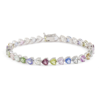 17.27ct Madagascan Unheated Sapphire Bracelet