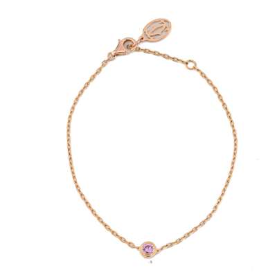 Cartier D Amour Bracelet Pink Sapphire