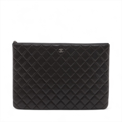Chanel Large O Case Clutch