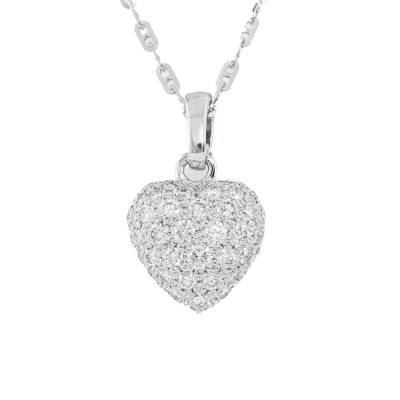 Cartier Heart Diamond Pendant