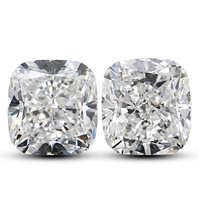 2.15ct Pair of Loose Diamonds GIA E VS2
