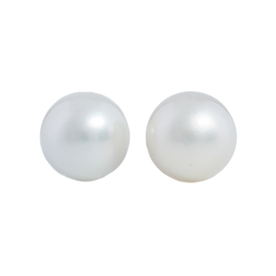 14mm Cultured Pearl Stud Earrings