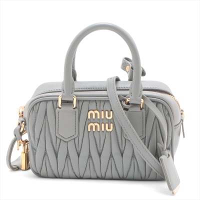 Miu Miu Arcadie Nappa Leather Bag