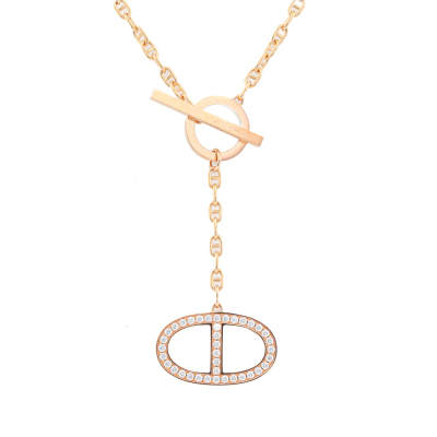 Hermes Chaine dAncre Contour Pendant