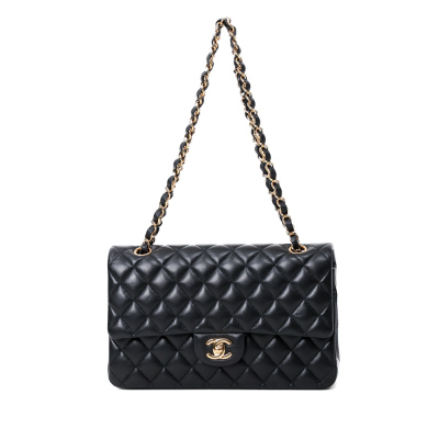 Chanel Medium Double Flap Black