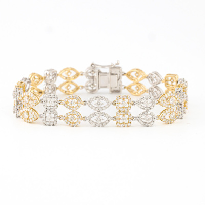 5.02ct Diamond Bracelet