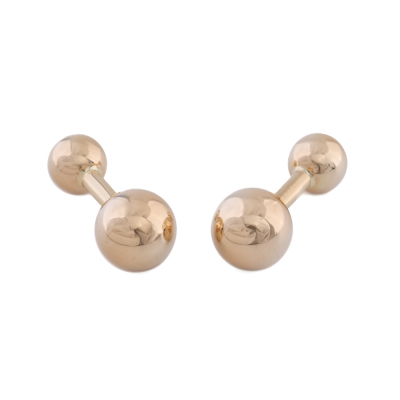 Tiffany & Co Barbell Ball Cufflinks