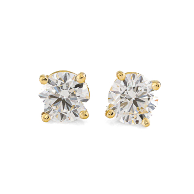 0.80ct Diamond Studs GIA D VS1, D VS2
